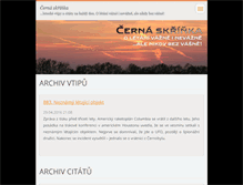 Tablet Screenshot of cernaskrinka.net
